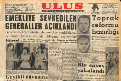 Ulus Gazetesi 5 Ağustos 1960 - İstanbul Belediye Başkanları İfade Verecek GZ110157 - 1