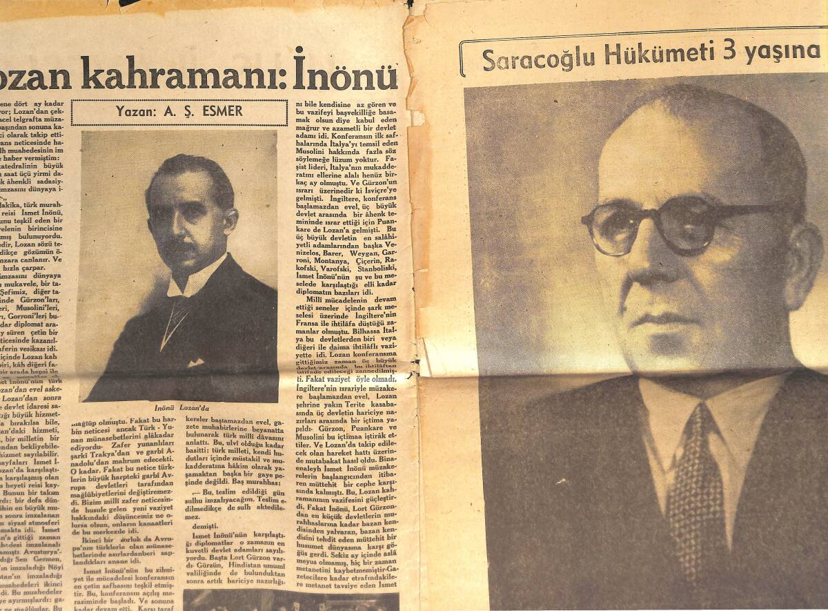 Ulus Gazetesi İsmet İnönü İlavesi 16 Temmuz 1944 - İsmet İnönü Özel GZ134708 - 2