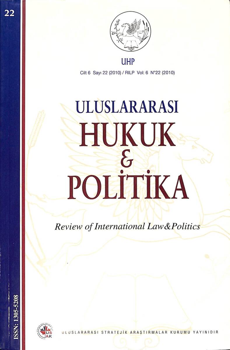 Uluslararası Hukuk Ve Politika Cilt 6 Sayı 22 NDR91867 - 1