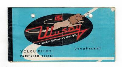 Ulusoy Turizim Seyahat Koll. Şti. Otobüsleri Yolcu Bileti EFM1251 - 3