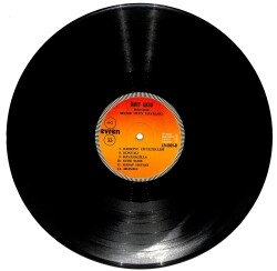 Ümit Aksu Orkestrası - Seçme Oyun Havaları | Evren Plak 33'lük LP (Long Play) PLAK (10/6.5) 