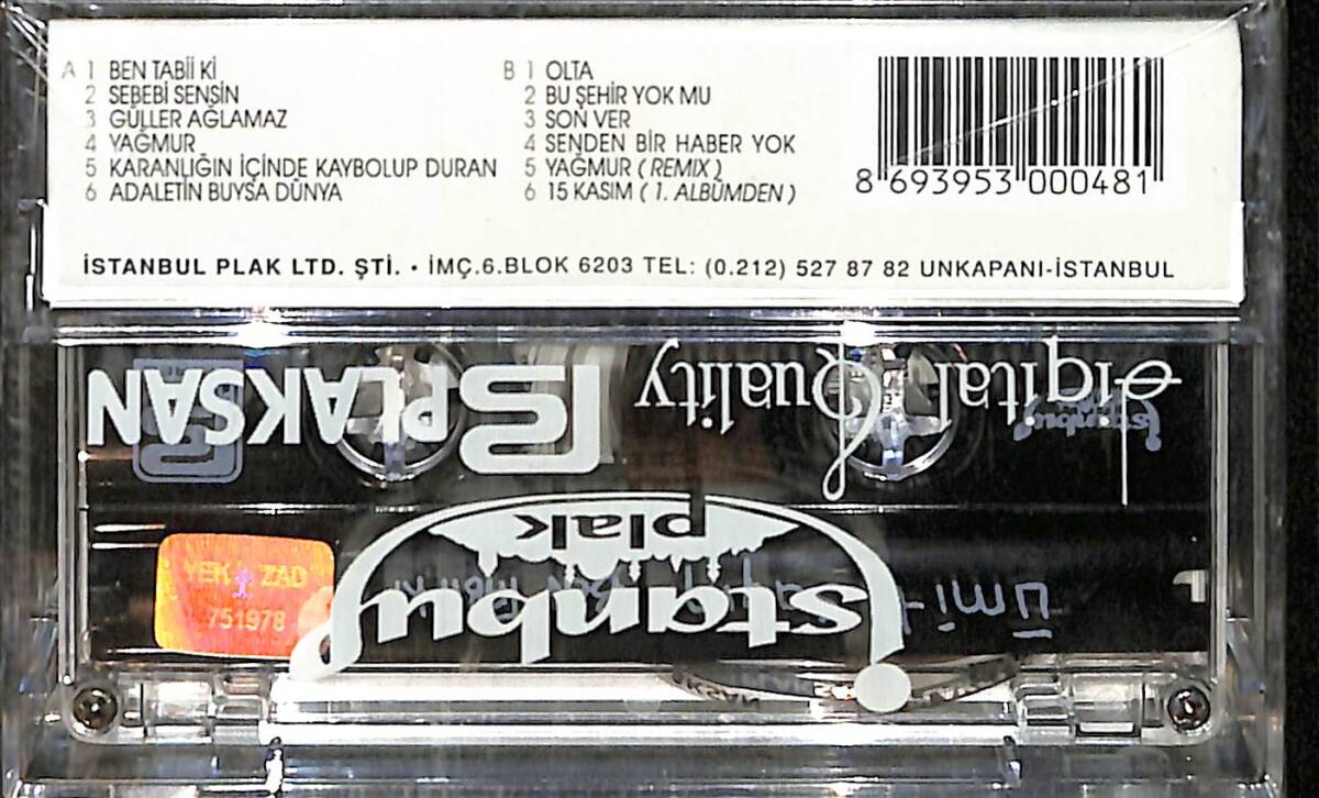 Ümit Sayın - Ben Tabii Ki Kaset (Sıfır) KST26818 - 2