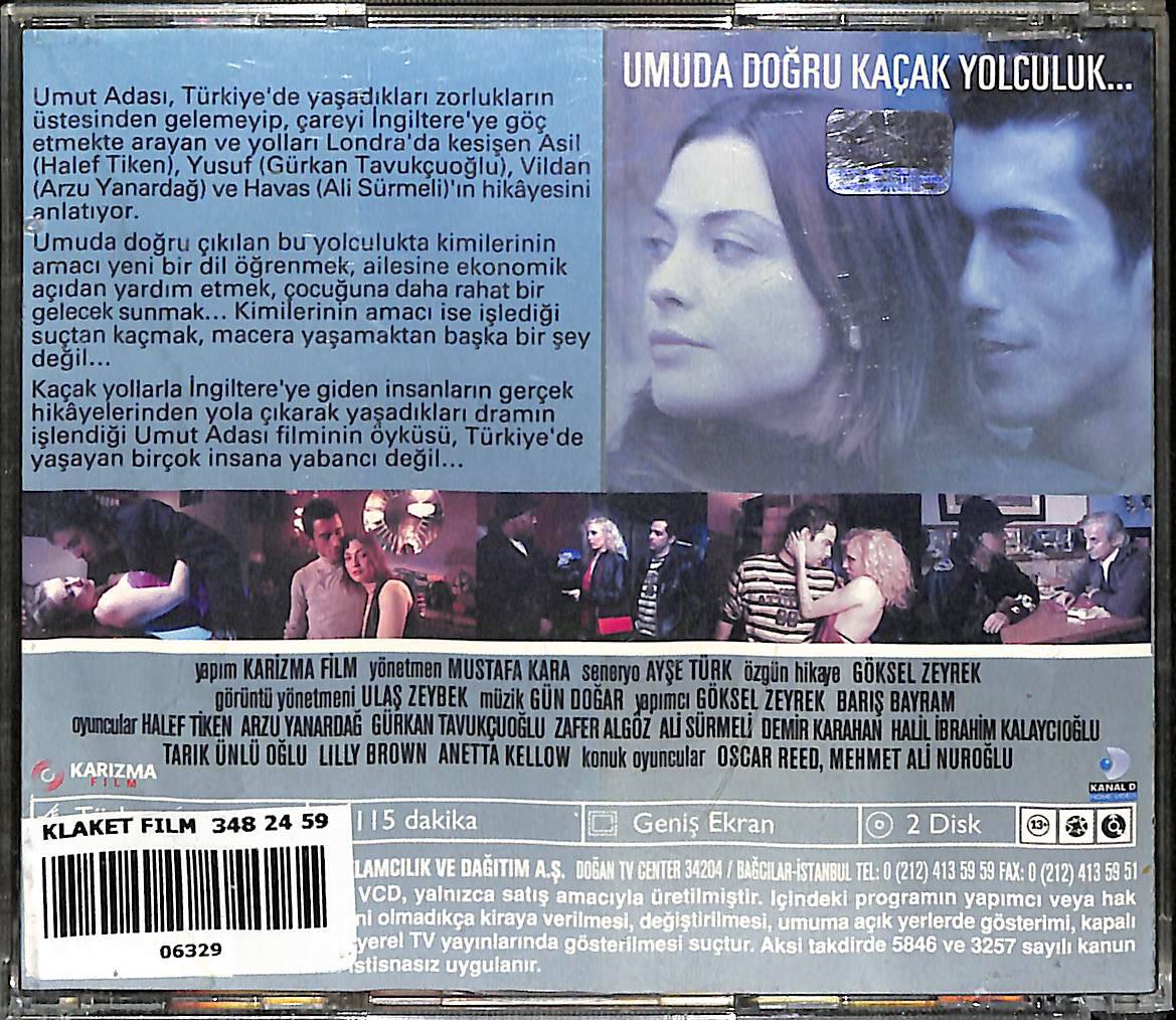 Umut Adası (2006) Orijinal VCD Film ' Arzu Yanardağ, Ali Sürmeli, Halef Tiken ' VCD28271 - 2