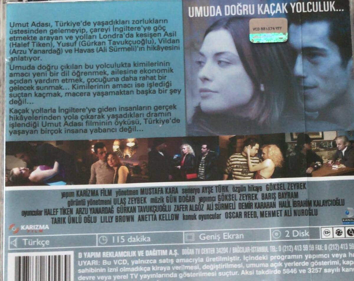 Umut Adası VCD Film VCD7787 - 2