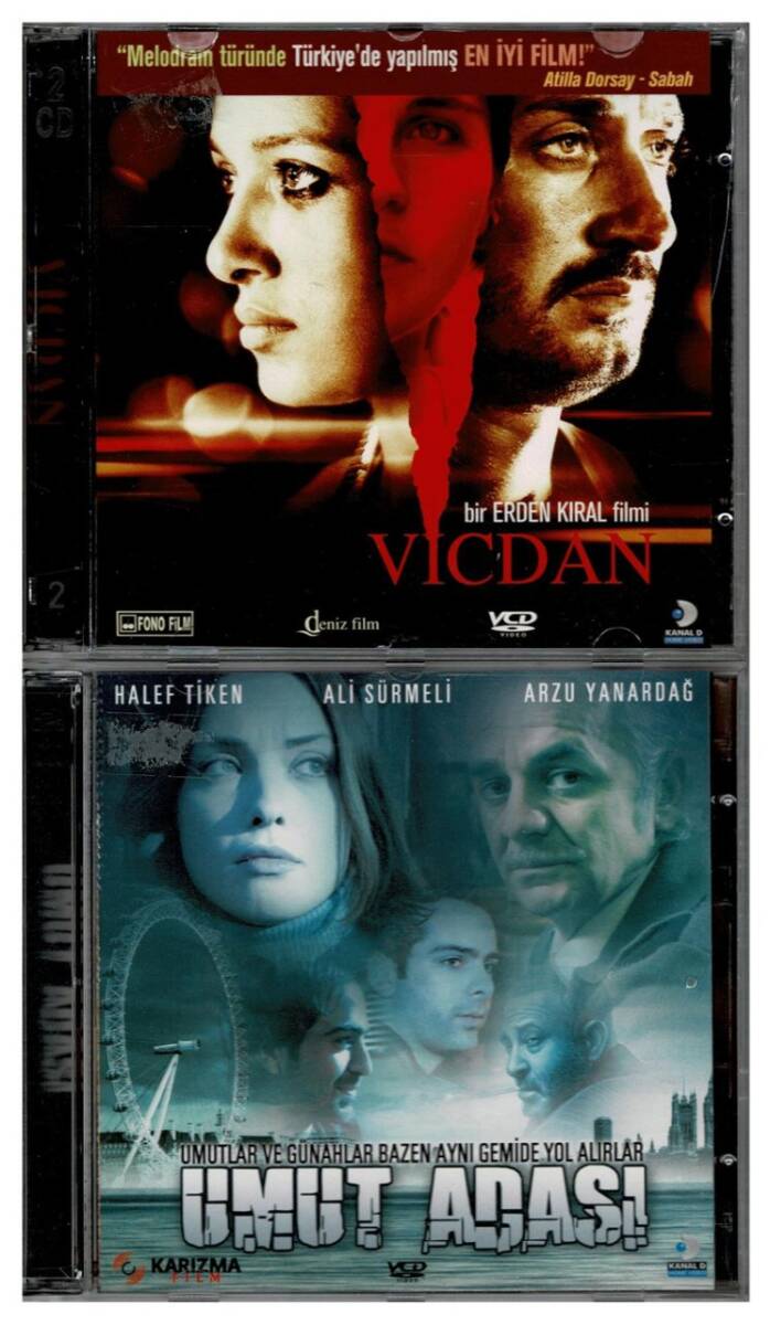 Umut Adası Vicdan 2 Adet VCD Film VCD245 - 1