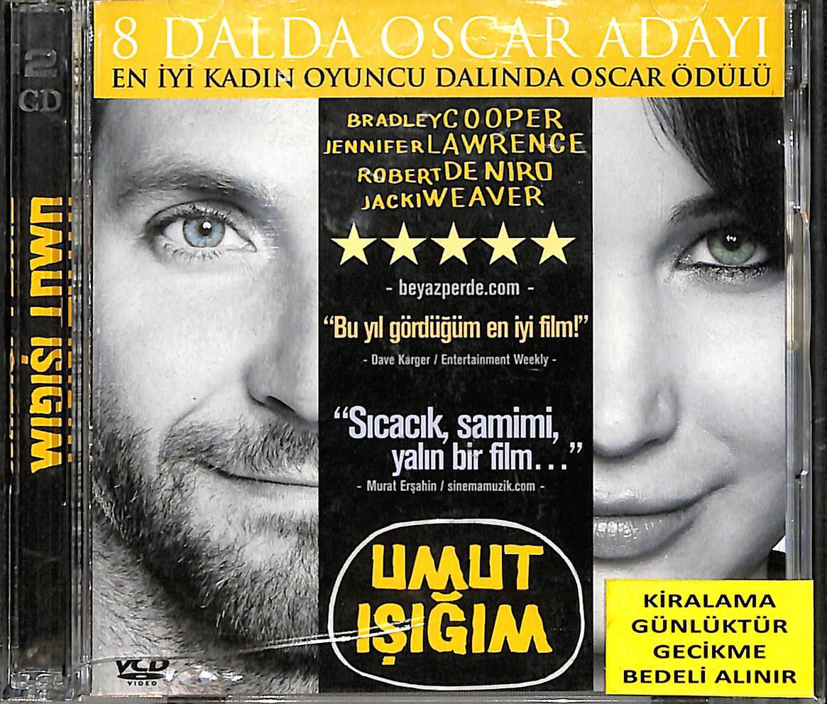 Umut Işığım – Silver Linings Playbook (2012) Orjinal VCD Film VCD28573 - 1