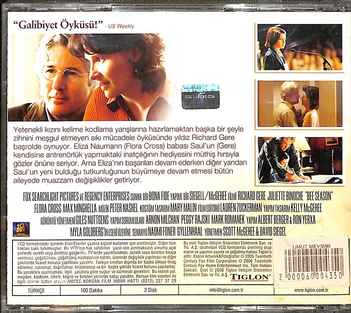 Umut Mevsimi – Bee Season (2005) Orijinal VCD Film VCD28905 - 2