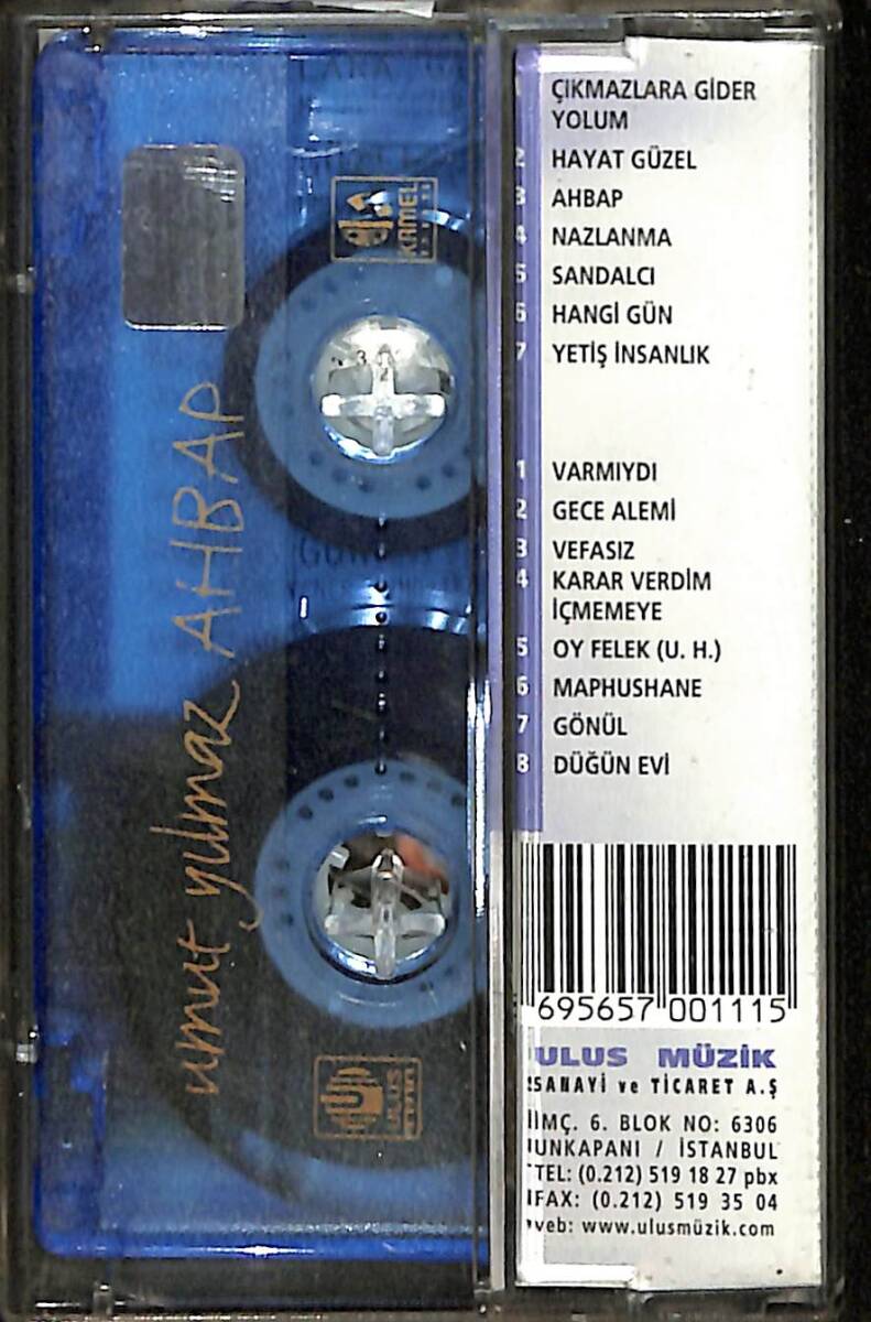 Umut Yılmaz - Ahbap Kaset (İkinci El) KST28447 - 2