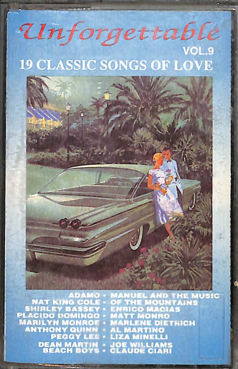 Unforgettable Vol 9 19 Classic Songs Love Kaset (İkinci El Kaset) KST29804 - 1