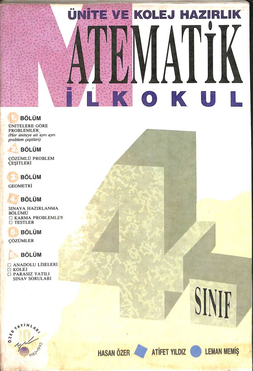 Ünite Ve Kolej Hazırlık Matematik İlkokul 4. Sınıf NDR98998 - 1