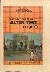 Üniversiteye Hazırlık İçin Altın Test Dergisi Sayı 11 NDR83170 - Gökçekoleksiyon