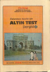 Üniversiteye Hazırlık İçin Altın Test Dergisi Sayı 12 NDR83169 - Gökçekoleksiyon