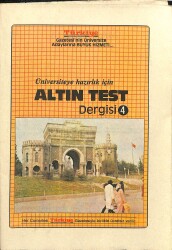 Üniversiteye Hazırlık İçin Altın Test Dergisi Sayı 4 NDR83177 - Gökçekoleksiyon