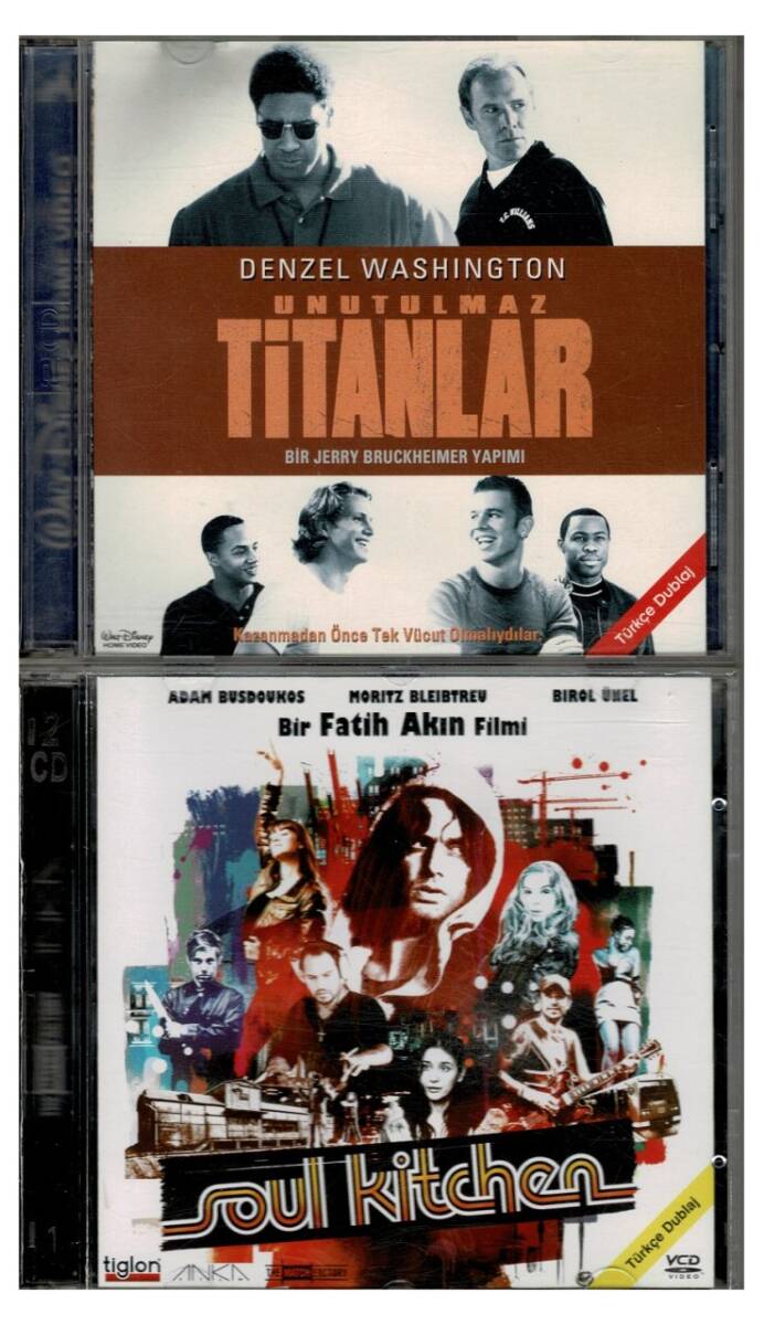 Unutulmaz Titanlar Soul Kitchen - 2 Adet VCD Film VCD1309 - 1