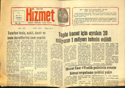 Urfa İçin Hizmet 11 Mart 1983 - Büyükelçimizi Vuran 2. Ermeni de Yakalandı GZ122406 - 1