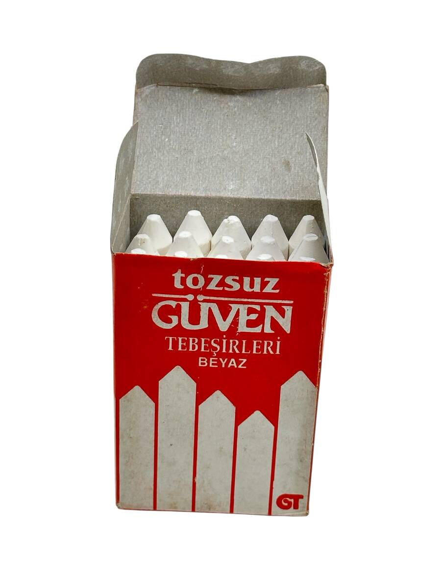 Üstün Kaliteli Tozsuz Güven Tebeşirleri (Kullanılmamış Dolu Paket) AOB4520 - 2