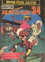 USTURA -MİZAH DERGİSİ-SAYI 34 NDR76642 - Gökçekoleksiyon