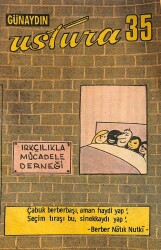 USTURA -MİZAH DERGİSİ-SAYI 35 NDR76683 - Gökçekoleksiyon