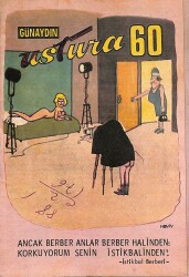 USTURA -MİZAH DERGİSİ-SAYI 60 NDR76651 - Gökçekoleksiyon