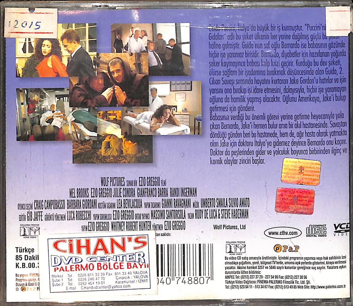 Üşütükler VCD Film (İkinci El) VCD27482 - 2