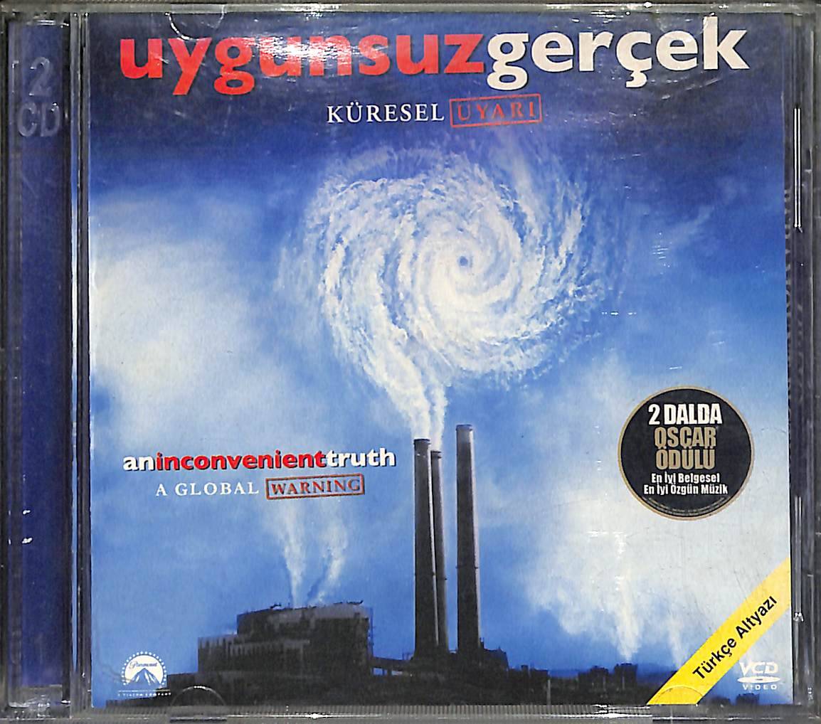 Uygunsuz Gerçek Küresel Uyarı - An inconvenient truth A Global Warnıng Orjinal VCD Film ' 2 Dalda Oscar Ödülü En İyi Belgesel En İyi Özgün Müzik ' VCD28041 - 1