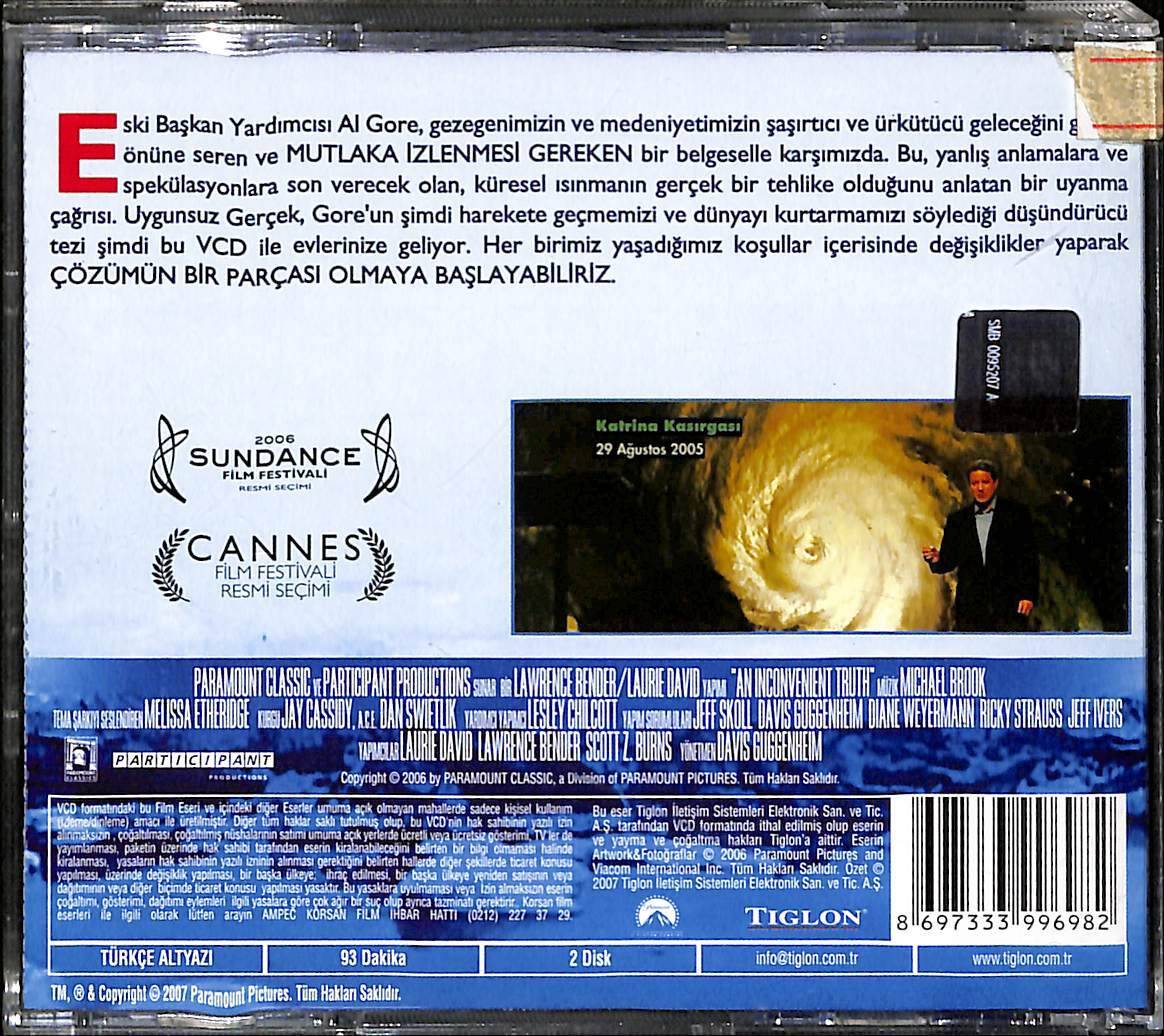 Uygunsuz Gerçek - Küresel Uyarı VCD Film VCD15558 - 2