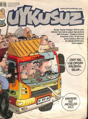 Uykusuz Haftalık Mizah Dergisi 21 Nisan 2011 Sayı 190 NDR73884 - 1