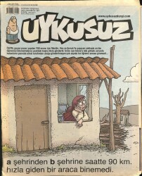 Uykusuz Haftalık Mizah Dergisi Sayı 137 15 Nisan 2010 NDR83406 - Gökçekoleksiyon