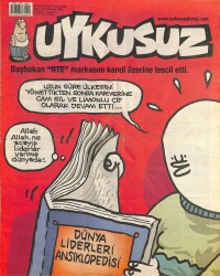 Uykusuz Haftalık Mizah Dergisi Sayı 155 19 Ağustos 2010 NDR83424 - Gökçekoleksiyon