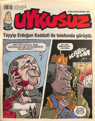 Uykusuz Haftalık Mizah Dergisi Sayı 182 24 Şubat 2011 NDR83450 - Gökçekoleksiyon