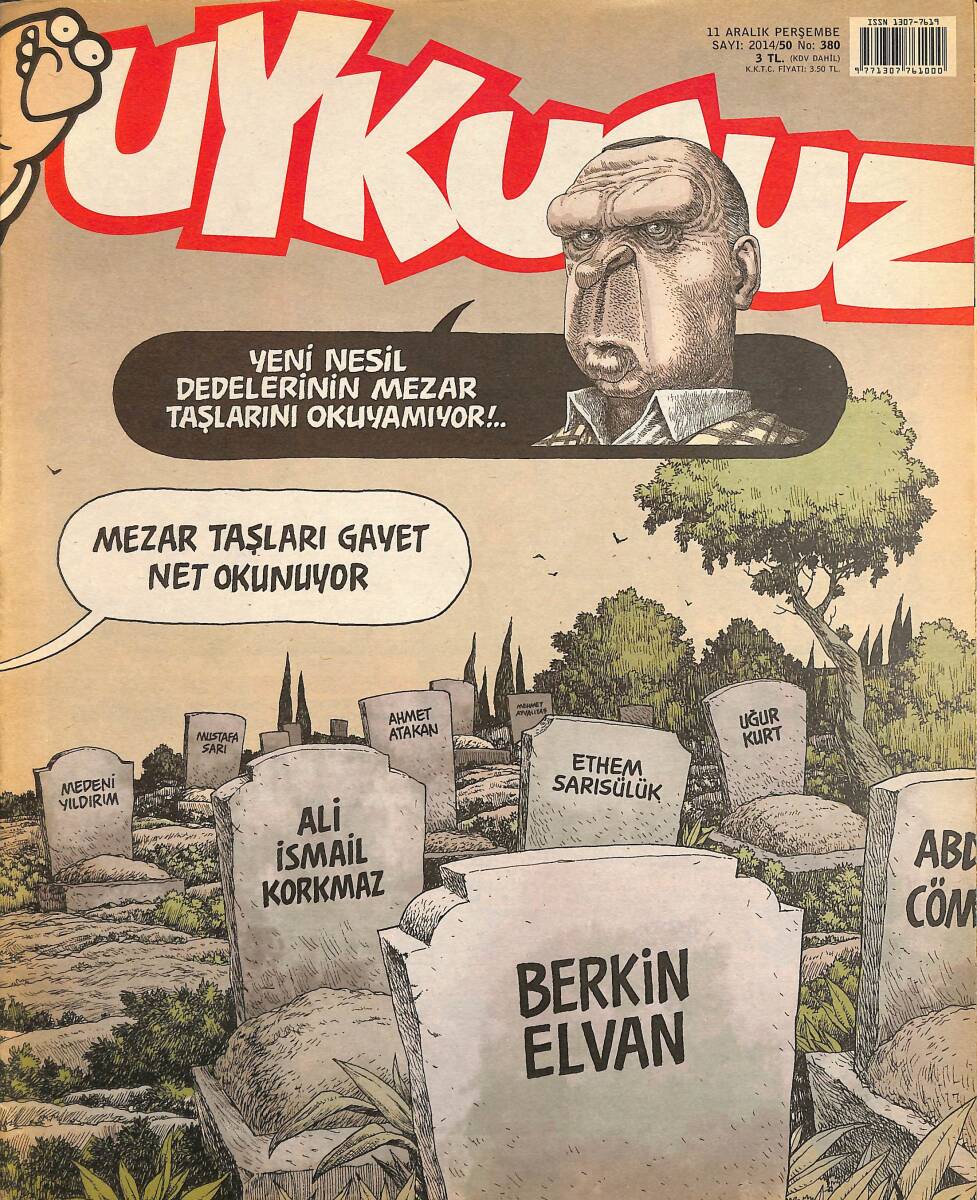 Uykusuz Mizah Dergisi 11 Aralık 2014 Sayı 50 NDR96506 - 1