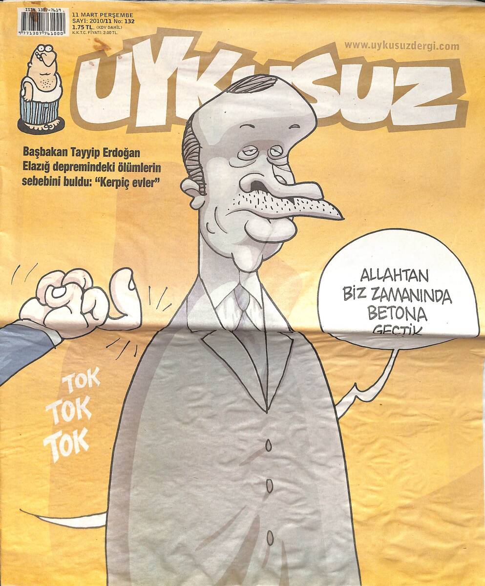 Uykusuz Mizah Dergisi 11 Mart 2010 No: 132 NDR98513 - 1