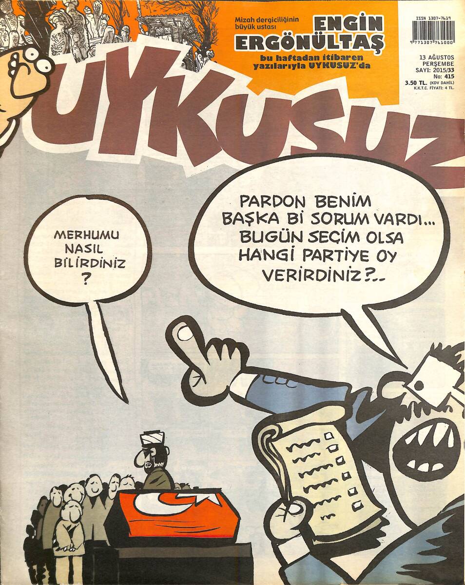 Uykusuz Mizah Dergisi 13 Ağustos 2015 Sayı 33 NDR96474 - 1