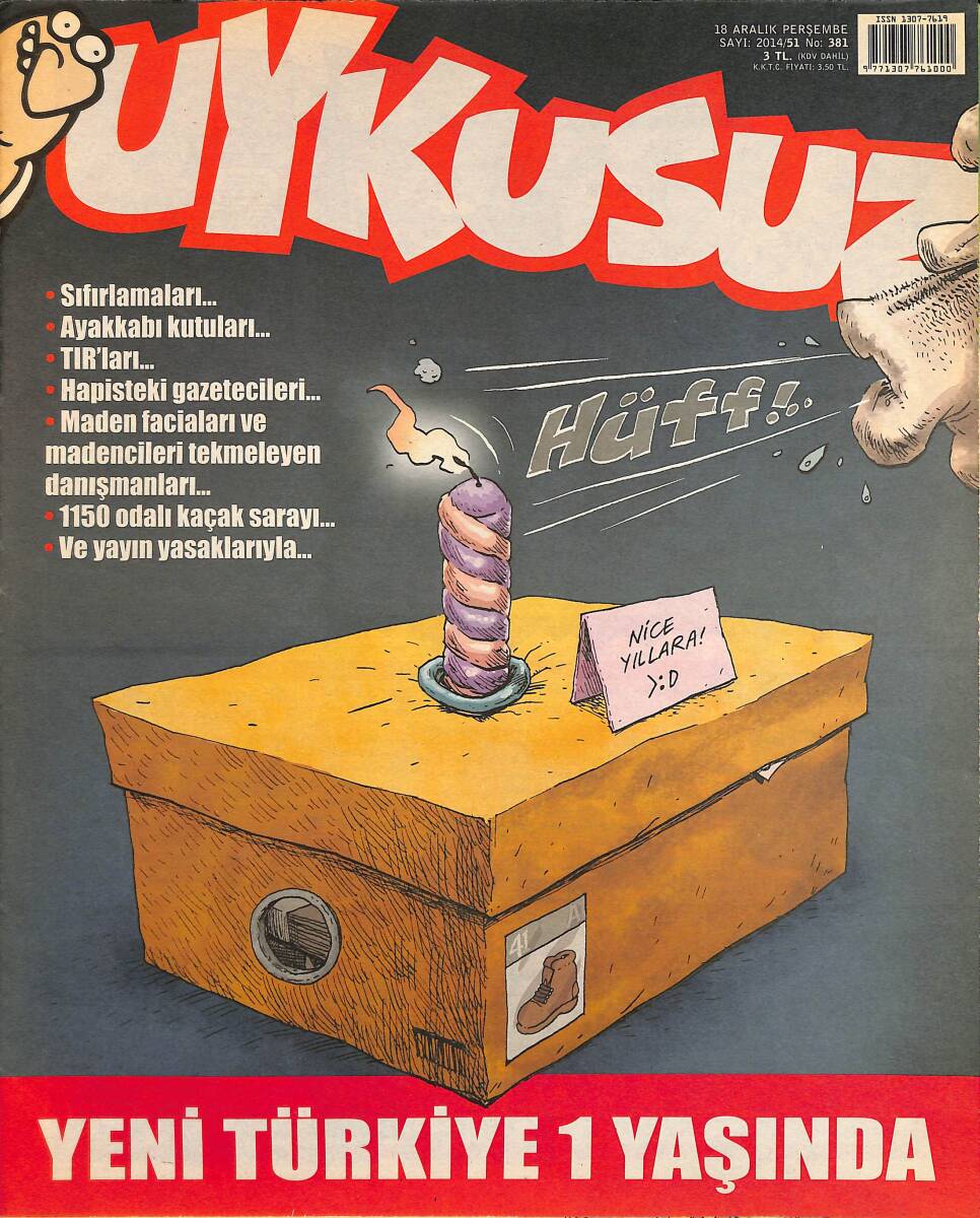 Uykusuz Mizah Dergisi 18 Aralık 2014 Sayı 51 NDR96505 - 1