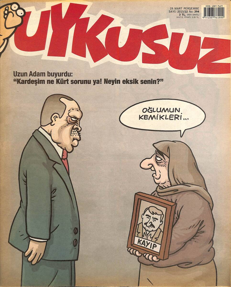 Uykusuz Mizah Dergisi 19 Mart 2015 Sayı 12 NDR96493 - 1
