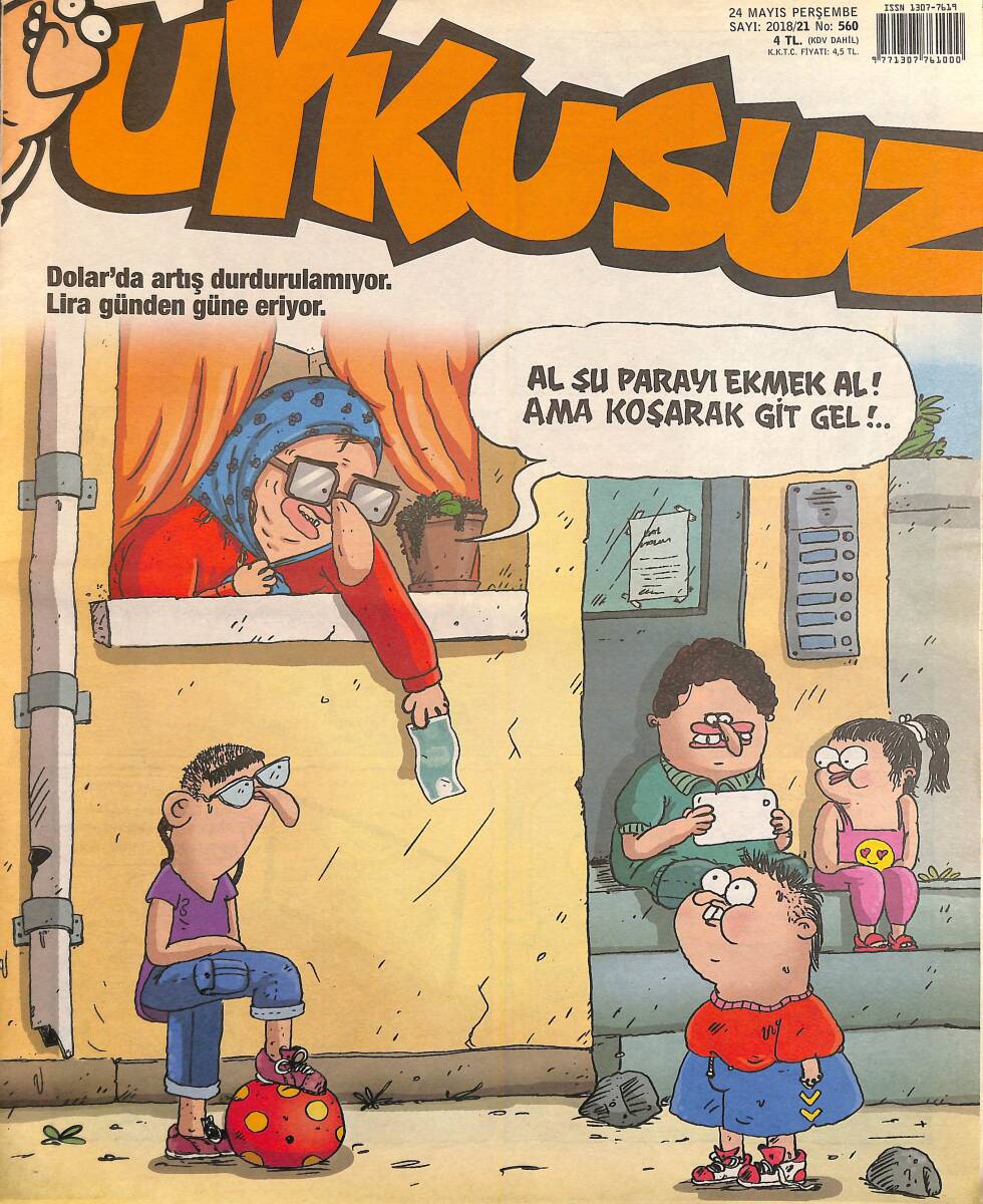Uykusuz Mizah Dergisi 24 Mayıs 2018 Sayı 21 NDR96471 - 1