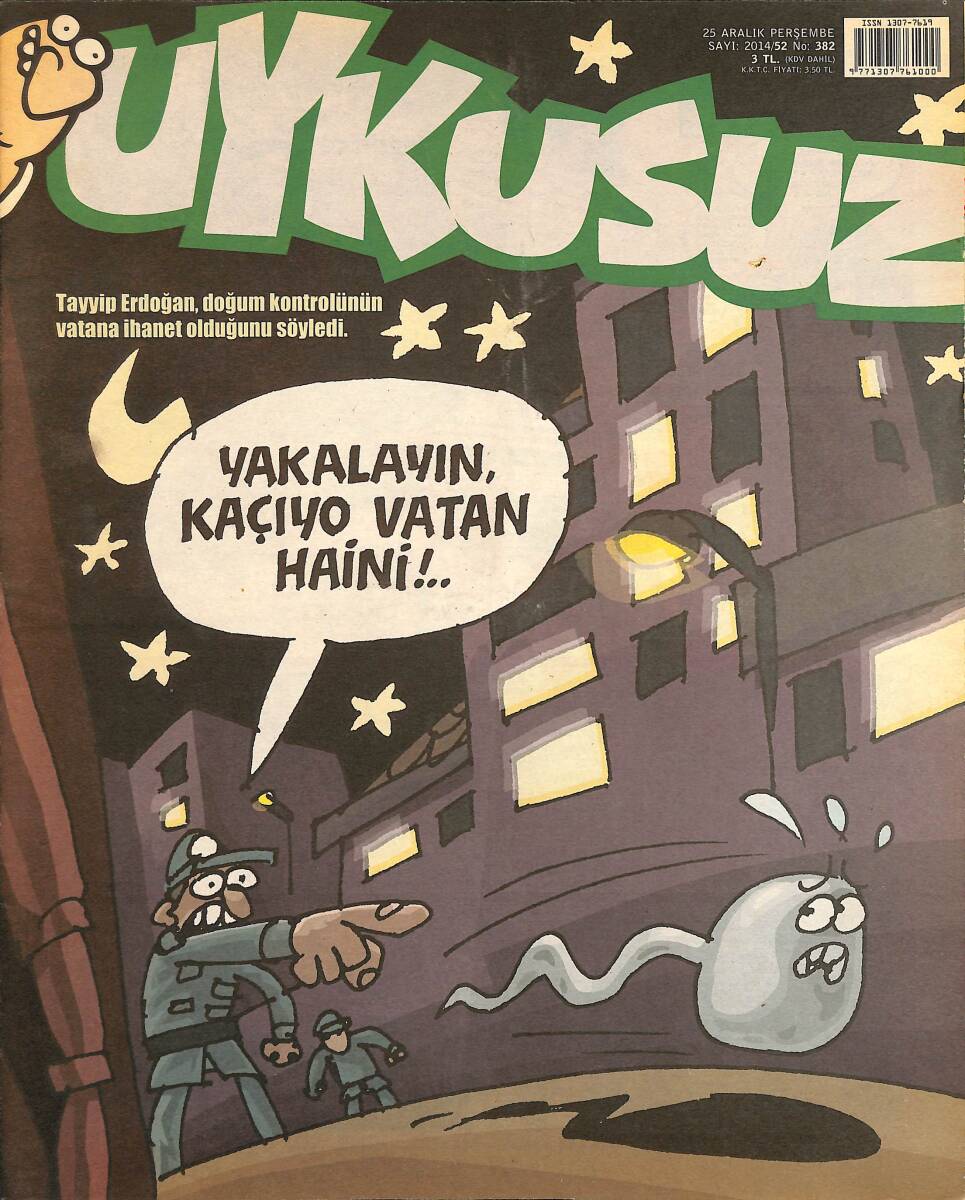 Uykusuz Mizah Dergisi 25 Aralık 2014 Sayı 52 NDR96504 - 1