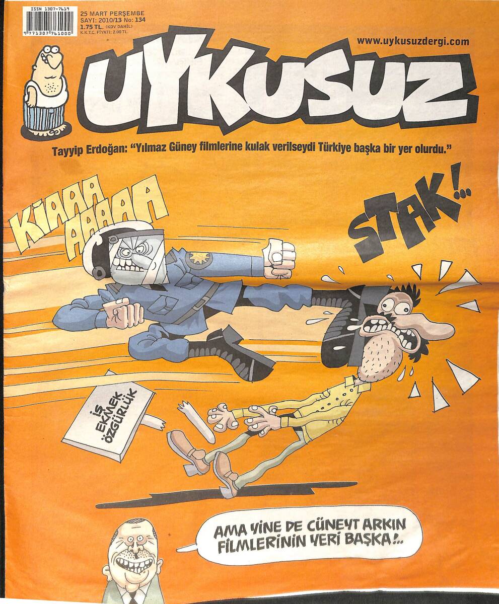 Uykusuz Mizah Dergisi 25 Mart 2010 No: 134 NDR98504 - 1