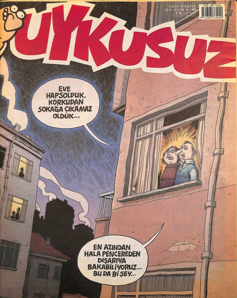 Uykusuz Mizah Dergisi 5 Ocak 2017 Sayı 488 NDR96482 - 1