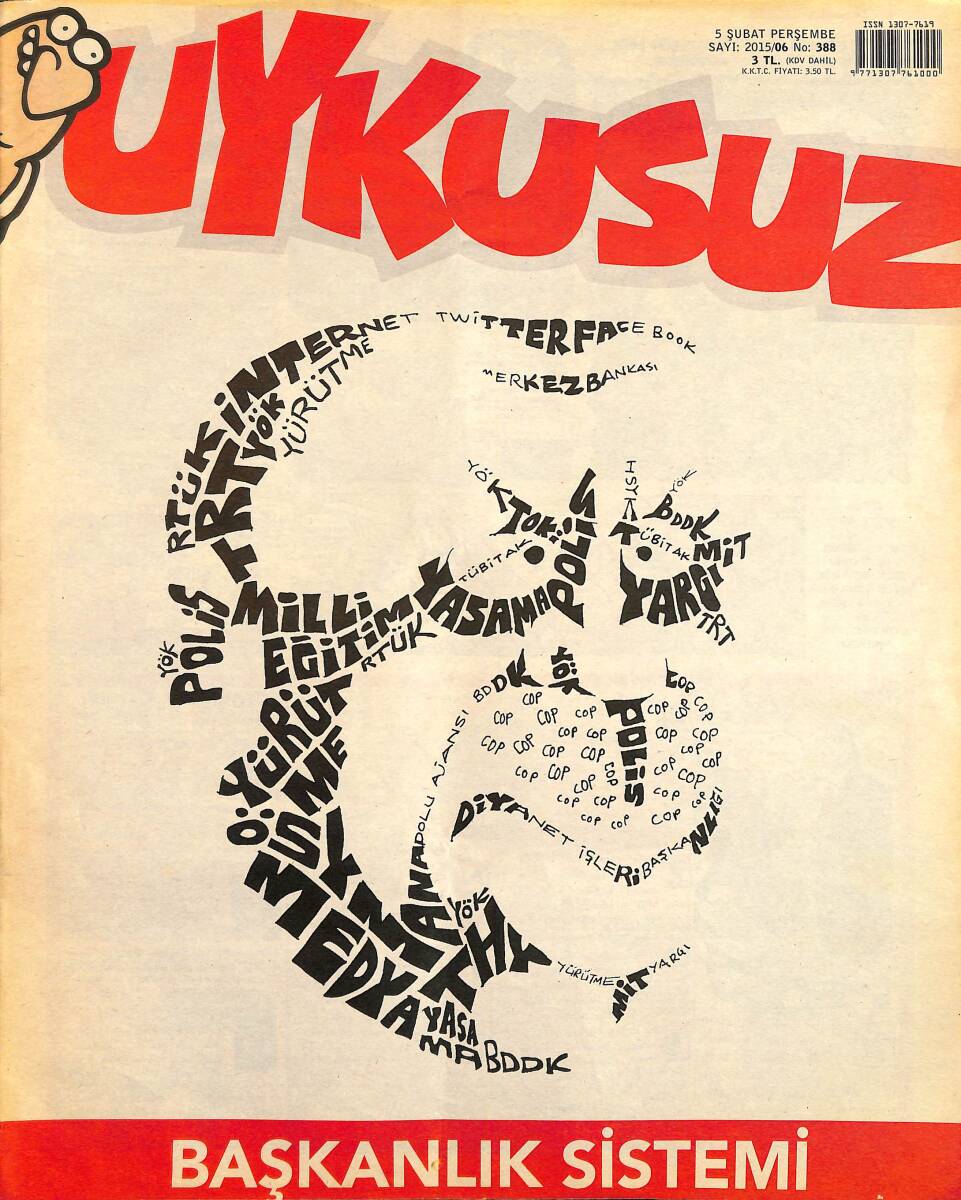 Uykusuz Mizah Dergisi 5 Şubat 2015 Sayı 6 NDR96498 - 1