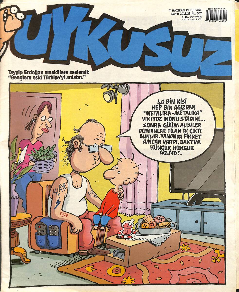 Uykusuz Mizah Dergisi 7 Haziran 2018 Sayı 23 NDR96469 - 1