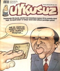 Uykusuz Mizah Dergisi 8 Nisan 2010 No: 136 NDR98505 - Gökçekoleksiyon