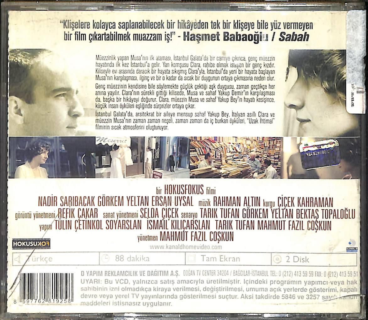 Uzak İhtimal VCD Film (İkinci El - 10/7) VCD26435 - 2