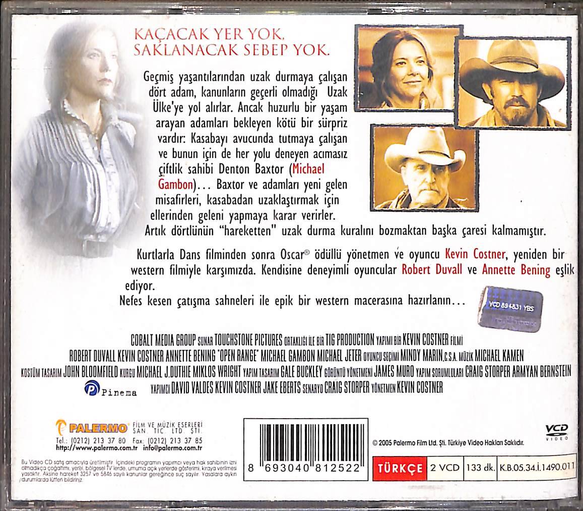 Uzak Ülke - Open Range VCD Film VCD27352 - 2