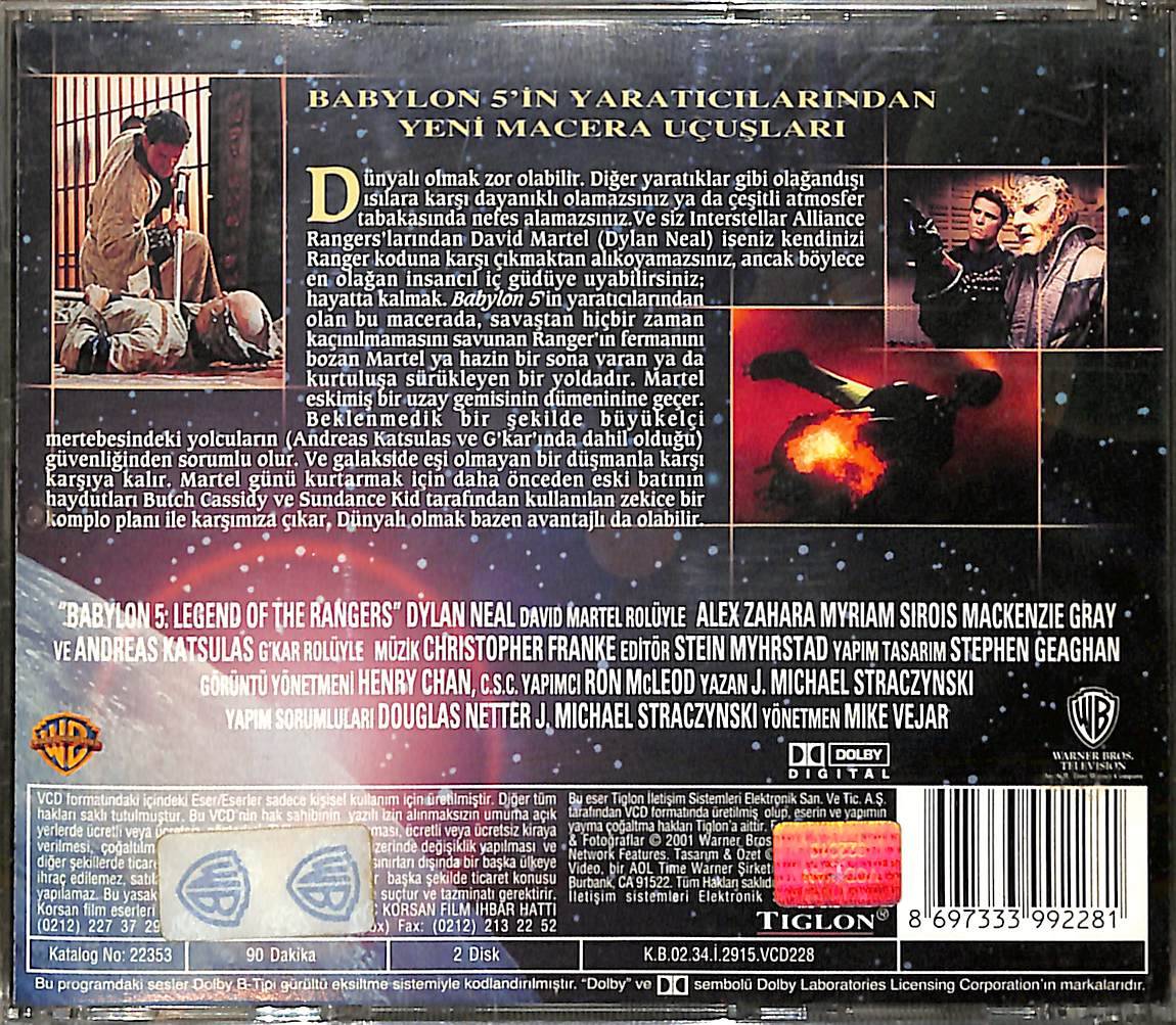 Uzay Savaşçıları – Babylon 5 (2002) Orijinal VCD Film VCD28484 - 2