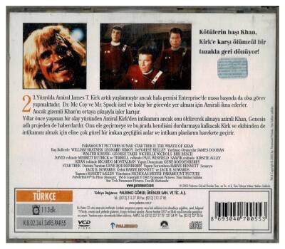 Uzay Yolu II İmparatorun Öfkesi VCD Film VCD749 - 2