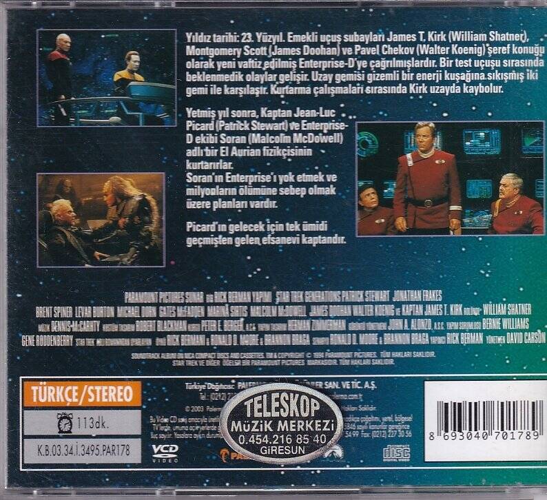 Uzay Yolu Yeni Nesil VCD Film VCD9356 - 2