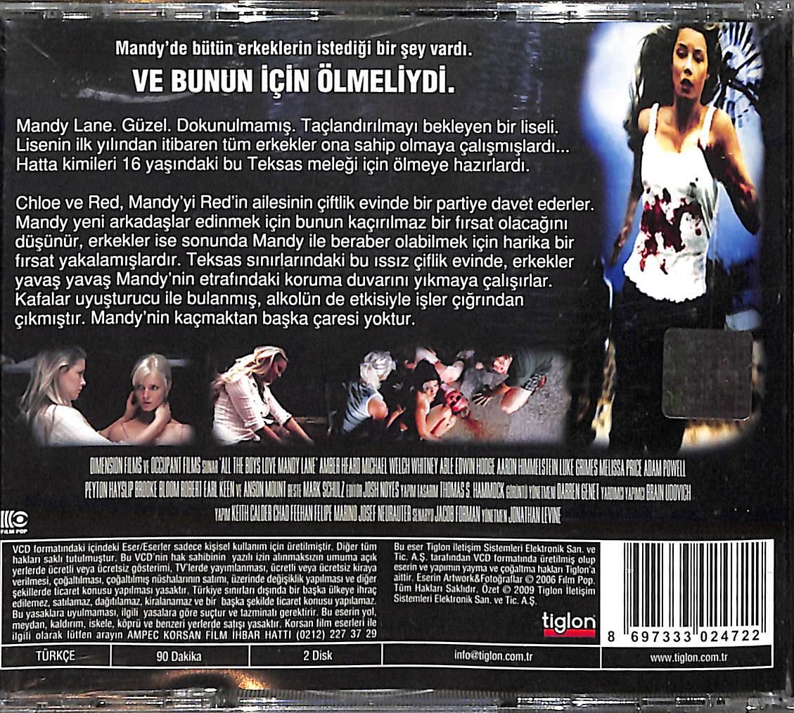 Vahşet Partisi - All the Boys Love Mandy Lane (2006) Orjinal VCD Film VCD28058 - 2