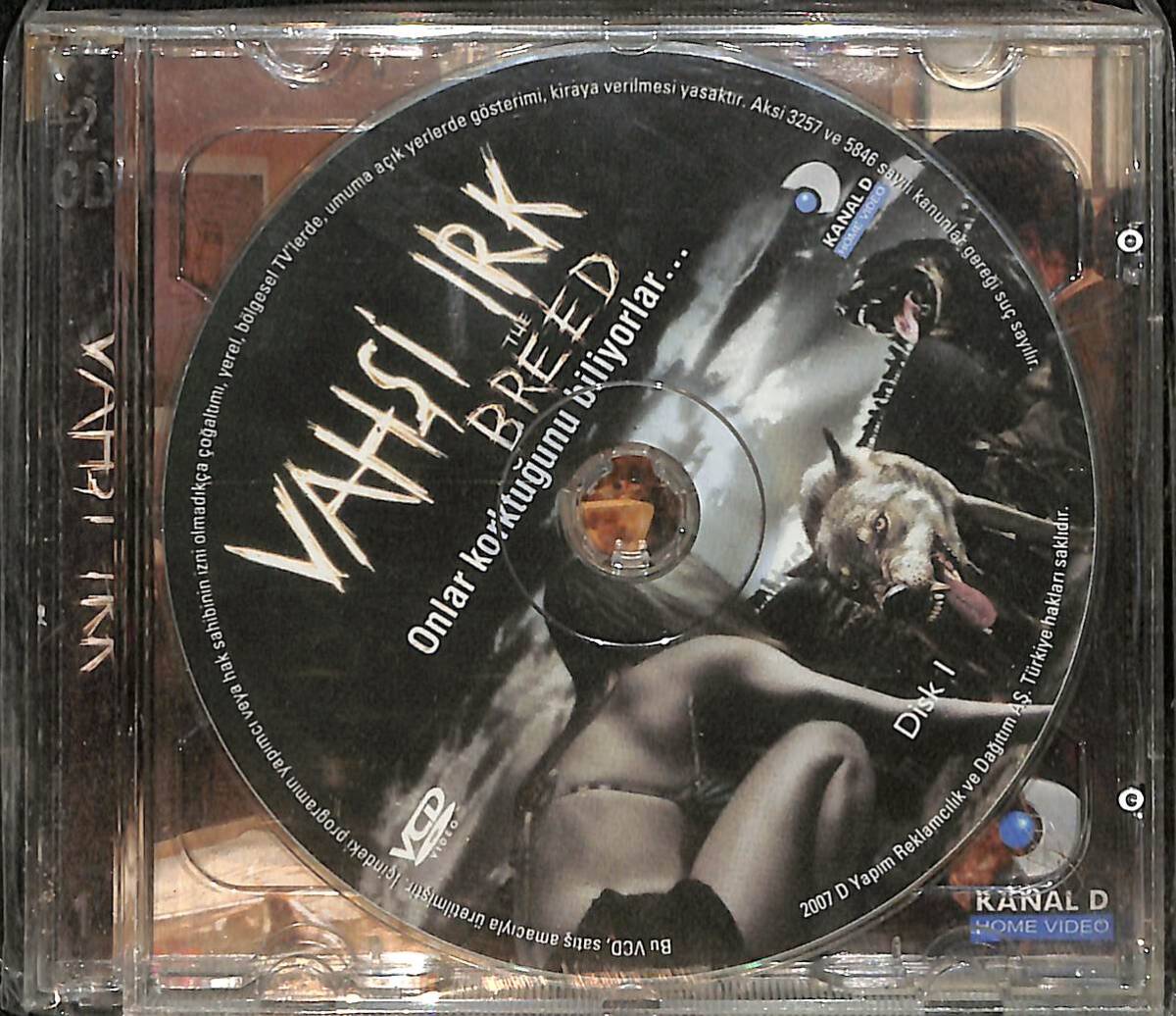 Vahşi Irk - The Breed VCD Film (10/7.5) VCD26141 - 1