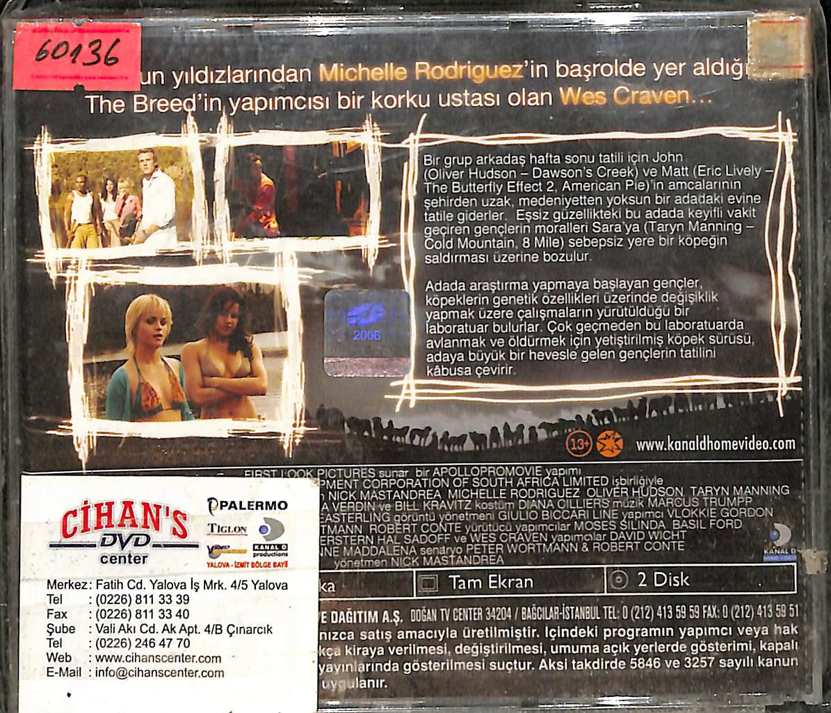 Vahşi Irk - The Breed VCD Film (10/7.5) VCD26141 - 2